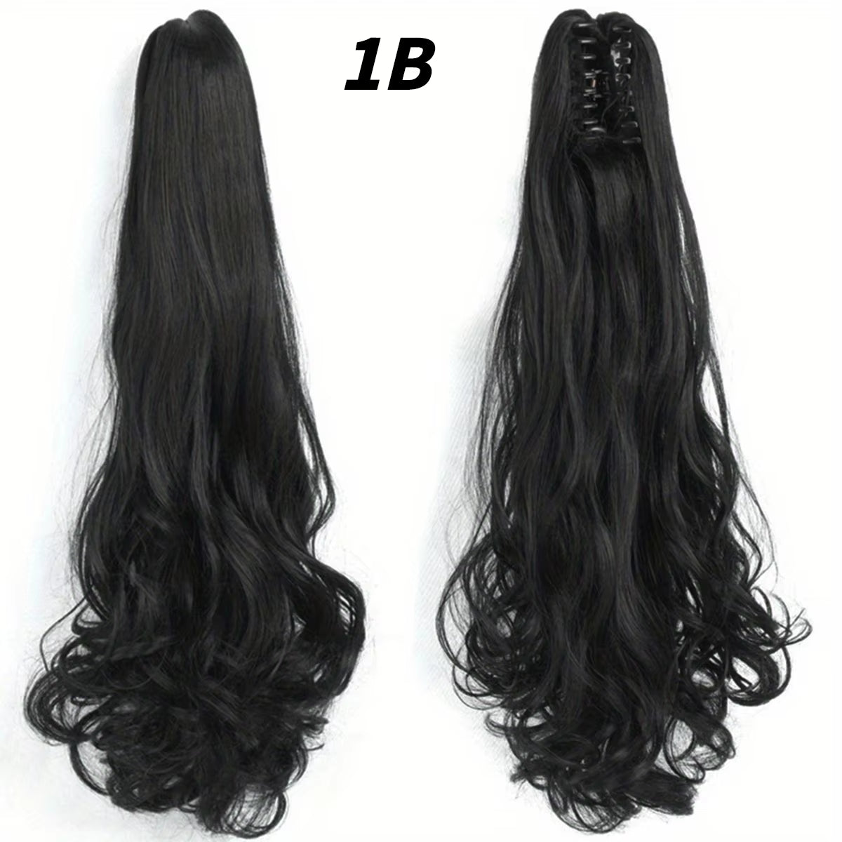 Synthetic "22"Easy-Clip Curly Ponytail Extension Transform Your Look with Instant Volume Amp Glam for Stylish Caucasian Women