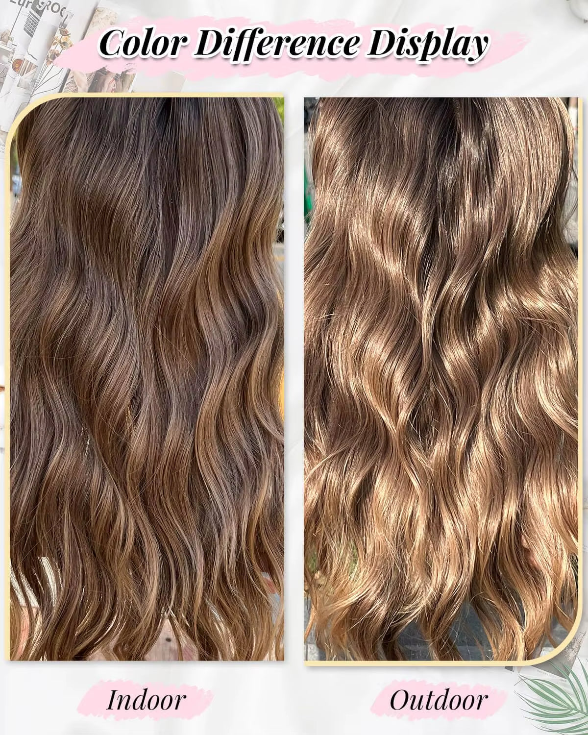 20Inch Hair Topper for Women with Thinning Hair Synthetic Wavy Toppers Hair Pieces Large Base Wiglets Ladies Clip in Hair
