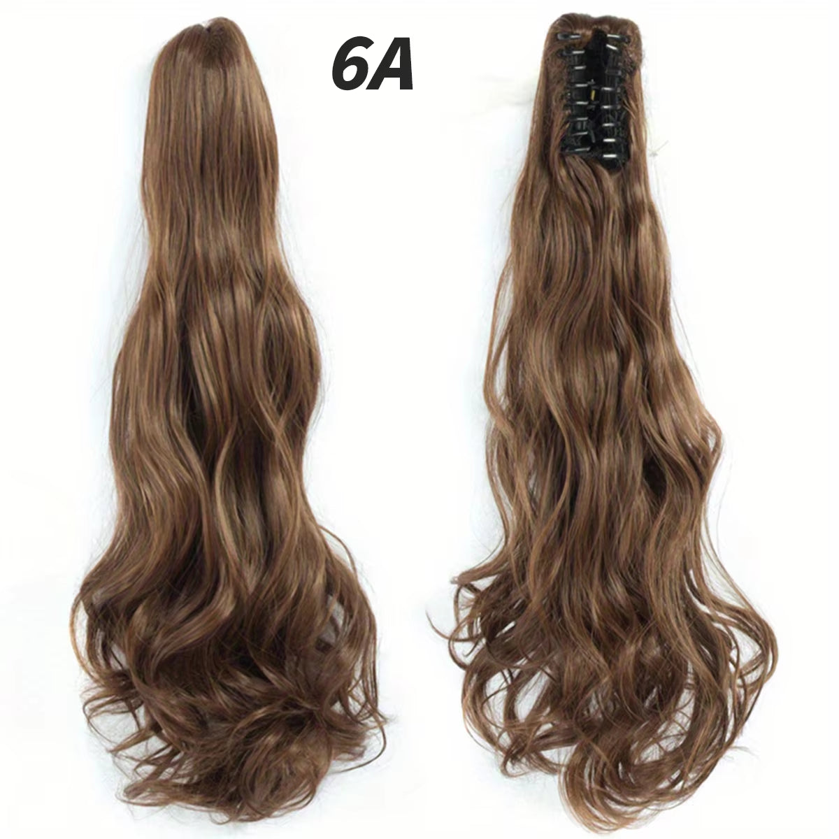 Synthetic "22"Easy-Clip Curly Ponytail Extension Transform Your Look with Instant Volume Amp Glam for Stylish Caucasian Women