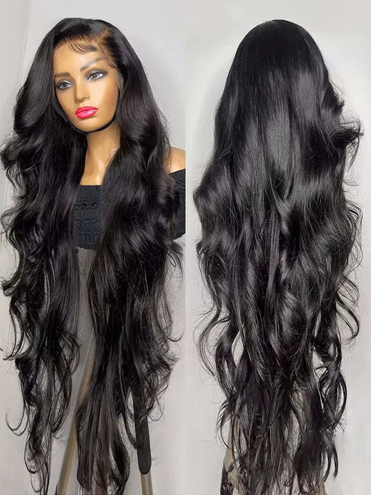 13X6 13X4 Hd Transparent Lace Front Human Hair Wig Brazilian Body Wave Lace Frontal Wig Preplucked 360 Lace Front Wigs for Women